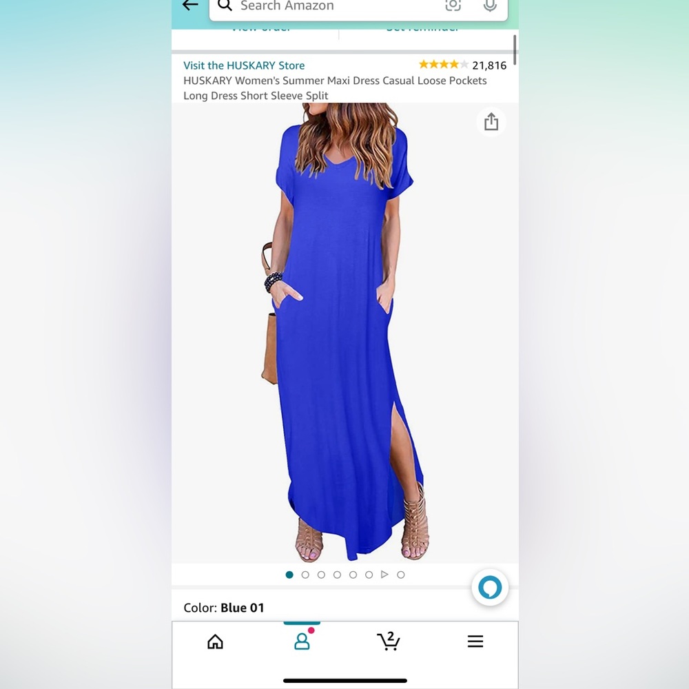 Brand New, very nice and flowy. Never worn, tags still on. Color is beautiful